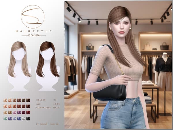 Прическа Midlong Hair 030626